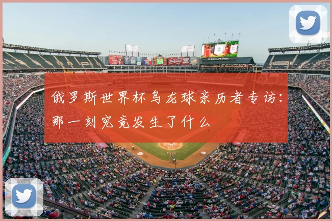 俄罗斯世界杯乌龙球亲历者专访：那一刻究竟发生了什么
