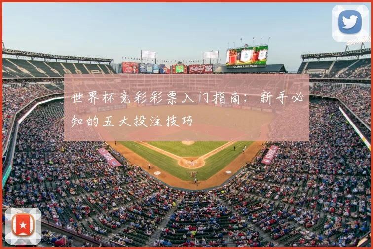 世界杯竞彩彩票入门指南：新手必知的五大投注技巧