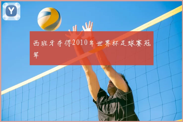 西班牙夺得2010年世界杯足球赛冠军