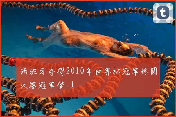 西班牙夺得2010年世界杯冠军终圆大赛冠军梦_1