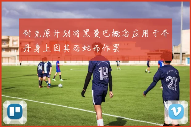 耐克原计划将黑曼巴概念应用于乔丹身上因其恐蛇而作罢