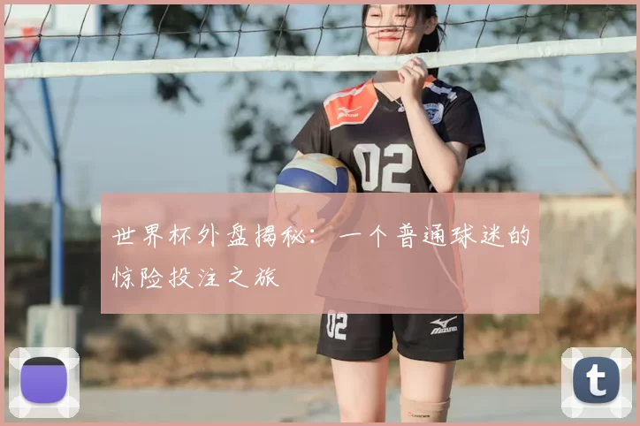 世界杯外盘揭秘:一个普通球迷的惊险投注之旅